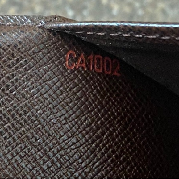 Authentic Louis Vuitton Small Ring Agenda Damier Ebene - Picture 13 of 14